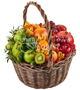 fruit basket rainbow